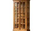 Luxury 6ft Solid Wood Glass Display Cabinet