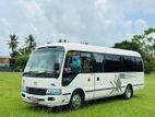 Luxury AC Bus For Hire Seat 16-33-29 Coaster