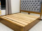 Luxury bed teak