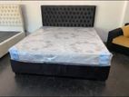 Luxury Bed with Spring Mattress