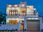 Luxury Box type contemporary home design house sale negombo