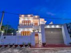 Luxury Box type elegant look 3 sored house sale negombo