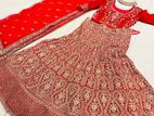 Luxury Bridal Lehenga for Rent (Wedding Dress)