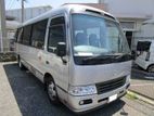 Luxury Bus for Hire Coaster rosa 21/28/33 Seats