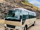 Luxury Coaster AC Bus for Hire