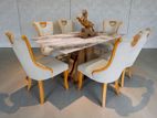 Luxury Dining table & 6 chairs