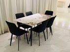 luxury dining table with chairs