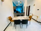 Luxury Dining Table with Cushion Chairs