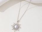 Luxury Silver Colour Necklace