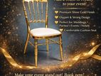 Luxury Gold Tiffany Chair