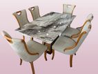 Luxury Granite Dining Table with chairs