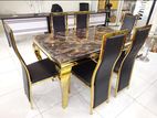 Luxury Granite Table with Chairs