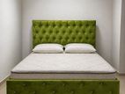 Luxury Green Storage Bed – Hemanth Furniture
