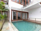 Luxury House for rent in Colombo 5 with Swimming pool