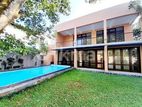 Luxury House for Rent With a Pool in Beddagana Kotte [ 2095C ]