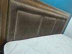 Luxury King Size Bed with Spring Mattress