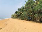 luxury land polt in wadduwa beach