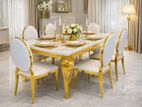 Luxury Modern Dining Table with Chairs