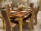 Luxury Modern Dining Table with Chairs