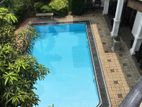 Luxury Swimming Pool with Elegant House for Rent in Pelawatte