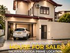 Luxury Two Stories House Sale Talawathugoda Prime Location