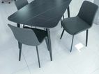 Luxury Type Dining Table 4 Chair Set - GT415