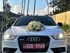 Luxury Wedding Audi A4 RS Version Car for Rent