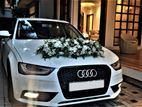 Luxury Wedding Cars Audi A4 Car for Rent