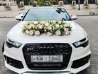 Luxury wedding cars Audi A6 car hire