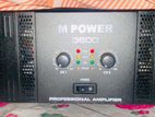 M Power 3600 Amplifier