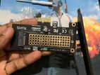 M.2 NVMe SSD to PCIe 4.0X1 Adapter card