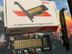 M.2 NVMe SSD to PCIe 4.0X1 Adapter card