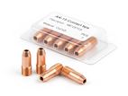 M6 x 25mm MIG welding contact tips Herman W062