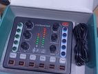 M8 Live Sound Card Stereo DJ Mixer