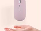 Macaron Rechargeable Wireless Bluetooth Mouse 2.4G USB Mic Laptop