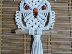 Macrame Owl Wall Hanging (15×30cm)