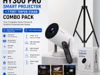 MAGCUBIC HY300 PRO SMART PROJECTOR + 7 FEET TRIPOD STAND COMBO PACK