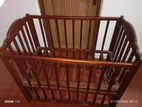 Mahogani Baby Cot