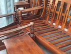 Mahogany 5 Seater Sofa Set