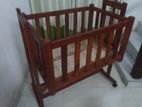 Mahogany Baby Cot