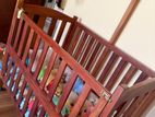 Mahogany Baby Cot