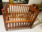 Mahogany Baby Cot