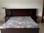 Mahogany Bed with mattress