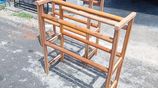 Mahogany cloth racks