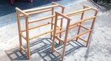 Mahogany cloth racks
