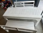 Mahogany Dining Table with Chairs