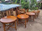 Mahogany dining Table with 4 Chairs
