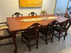 Mahogany Dining Table With 8 Chairs