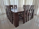 Mahogany Dining Table with 8 Chairs