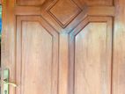 Mahogany Door with Frame